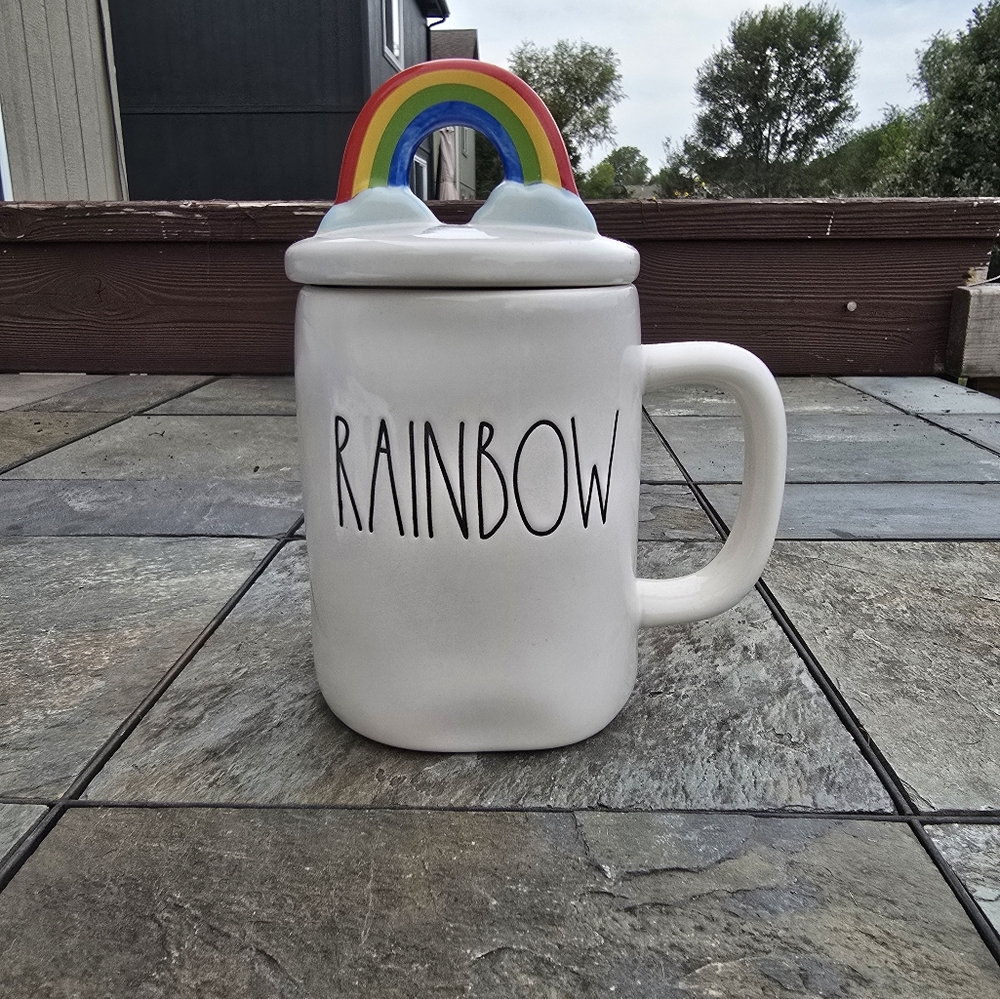 Rae Dunn Rainbow Mug